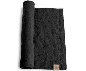 Lovely Linen - Lovely Table Runner, Dark Grey - Dark Grey