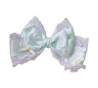 Lovely LolitaStyle Bowknot Headband Anime Lace Headband Anime Maid Costume Headdress Female Girl Cosplay Headgear Props Ruffled Lace Hair Accessory