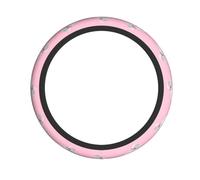 Lovely Maltese Dog Printed steering wheel cover stretch steering wheel cover 15-inch universal steering wheel