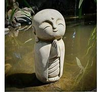 Lovely Monk Stone Statue | Buddha Oriental Garden Outdoor Decoration Ornament