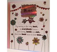 Lovely Mummy Mothers Day Oodles and Doodles, Mothers Day Greetings Card