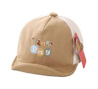 Lovely Newborn Baby Sun Hat Mesh Baseball Cap for Infant Toddler Peaked Cap Anti UV Baseball Sun Hat for Baby Girls Boys 6-18 Months, Coffee