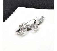 Lovely Old-style Rhinestone Brooch Women's Large Elegant Brooch Four Seasons Can Be Worn For The Wedding Family Party