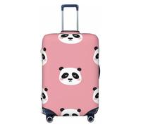 Lovely Panda Elastic Travel Luggage Cover Suitcase Protector, Print Suitcase Baggage Cover Anti-Scratch