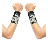 Lovely Pandas Print Carpal Tunnel Wrist Support Comfortable Wrist Guard Sweat Band