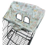 Lovely Pattern Baby Cart Sleeve Shopping Cart Seat Case Guard Neutral Design Portable 2 in 1 Protector for Restaurants Portable Carry Bag for High Chair Cover