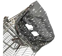 Lovely Pattern Baby Cart Sleeve Shopping Cart Seat Case Guard Neutral Design Portable 2 in 1 Protector for Restaurants Portable Carry Bag for High Chair Cover