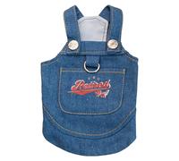 Lovely Pet Denims Outfit Wedding Evening Dress Small Dogs Denims Skirt For Small Dog And Cats Owners Dog Apparel
