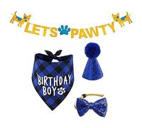 Lovely Pet Scarf For Birthday Party Custume Outfit Prince Or Princess Glitter Delicate Dog Outfit For Furry Friend Dog Birthday