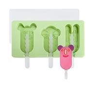 Lovely Pet Series Handworks Ice Creams Molds Silicones Popsicles Cheese Stick Molds with Lid Cake Stick Cakesicle Silicones