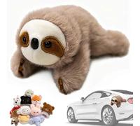 Lovely Plushie Fridge Magnet Doll,14cm Ultra Soft Velvet 3D Animal Plush (E)