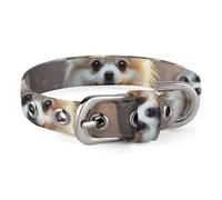 Lovely Pomeranian Dog Collar, Soft Comfortable Pet Collar for Small & Medium Dogs, Adjustable Durable Cat Collars for Puppies