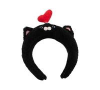 Lovely Pull String Headband For Adult Cartoon Plush Hairhoop Women Girl Face Washing Hairband Family Gathering Headwear Cartoon Headband