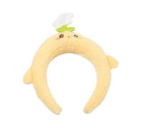 Lovely Pull String Headband For Adult Cartoon Plush Hairhoop Women Girl Face Washing Hairband Family Gathering Headwear Cartoon Headband