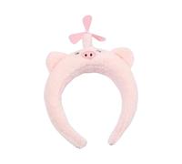 Lovely Pull String Headband For Adult Cartoon Plush Hairhoop Women Girl Face Washing Hairband Family Gathering Headwear Cartoon Headband