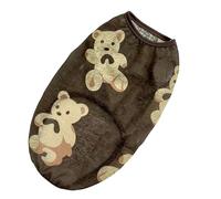 Lovely Puppy Beach Vest Shirt Dress Cartoon Bear Hawaiian Beach Outfit Skirt Costume Pet Outfit Party Pet Apparel