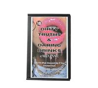 Lovely R Lovely Dirty Truths & Daring Drinks Adult Card Game with Bonus Truth or Dare Capsules, 18+