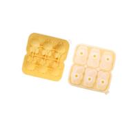 Lovely Rabbits Shape Ice Mold Tray Food Grade Silicone Maker for Whiskeys Drinkers and Bartenders Enduring Whiskeys Cocktails Maker Small Trays Freezers