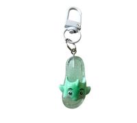 Lovely Sea Charm Animal Chain Accessories Vibrant Resin Charm Ornaments Adult Vibrant Colors Keychain Jewelry for Everyday Use, フリーサイズ