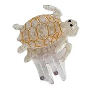 Lovely Seaturtle Hair Claw Clip Acetic Acid Hair Claw Women Hair Styling Clamp