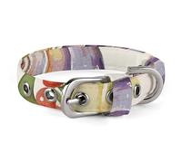 Lovely Snail Dog Collar for Small Medium Dogs Breakaway Cute Kitten Cat Collar Soft Adjustable Dog Collars with Safety Buckle,Pet Accessories for Walking Running