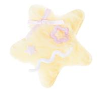 Lovely Star Pattern Hair Barrette Ponytail Holder Clip Fashion Accessories Party Dating Daily Wear Comfortable Plush Clip, フリーサイズ