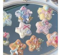 Lovely Star Pattern Hair Barrettes Ponytail Holder Clip Fashion Hair Accessory For Parties Dates And Everyday Outfits