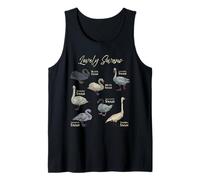 Lovely Swans - Seven Types of Swans Tank Top