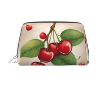 Lovely Sweet Red Cherry 1 Travel-Ready Toiletry Bag, Compact Makeup Organizer For Women