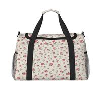 lovely sweet red cherry Print Travel Companion Duffle Bag Weekender Bag Sport Gym Bag for Women Men