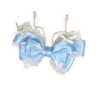 Lovely Tassels Hair Clip for Kids with Bowknot and Pearls Designs Portable Accessory for Parties and Daily Wear