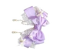 Lovely Tassels Hair Clip For Kids With Bowknot And Pearls Designs Portable Accessory For Parties And Daily Wear