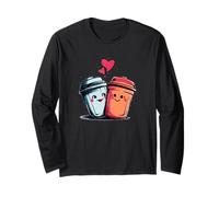 Lovely Trash Can Love Graphic Long Sleeve T-Shirt