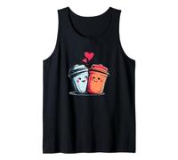 Lovely Trash Can Love Graphic Tank Top