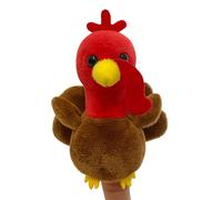 Lovely Turkey Finger Puppet Glove Story Toy School Activity Puppet Toy Appreciation