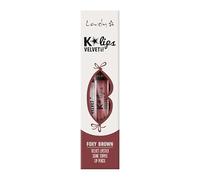 Lovely US259N2 Lips Set K'lips Velvet Nr 2 Foxy Brown for Adults, Ideal for Everyday use, Brown