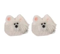 Lovely WestHighland Dog Hair Clip For Adult Women Little Girl Barrettes Braid Clip Hair Shaping Tool For Daily Use