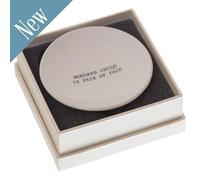 Lovely white ceramic keepsake baby gift - days of the week dish (Monday's child is fair of face)