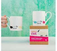Lovely Woolly Ewe Scottish Sheep Boxed Bone China Mug
