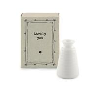 Lovely You | Mini Vase in a Matchbox | Little Gift | Cracker Filler