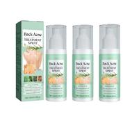 Lovelycat Back Acne Treatment Spray Back Acne Spray Back Acne Salicylic Acid Spray Body Acne Spray Salicylic Acid Acne Spray for Back and Body (3PC)