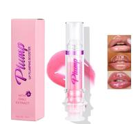 Lovelycat Lip Gloss Booster High Gloss Mirror Lip Gloss Fragrant and Spicy Lip Balm Glossy Lip Oil Super Moisturizing and Nourishing Natural Lip Gloss (5#, same size)