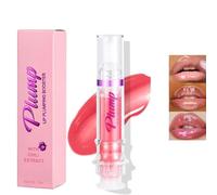 Lovelycat Lip Gloss Booster High Gloss Mirror Lip Gloss Fragrant and Spicy Lip Balm Glossy Lip Oil Super Moisturizing and Nourishing Natural Lip Gloss (4#, same size)