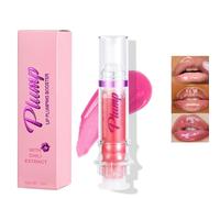Lovelycat Lip Gloss Booster High Gloss Mirror Lip Gloss Fragrant and Spicy Lip Balm Glossy Lip Oil Super Moisturizing and Nourishing Natural Lip Gloss (3#, same size)