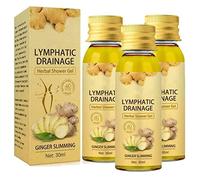 Lovelycat Slimming Body Wash Ginger Body Wash Grass Removing Axillary Lymph Node Fat Ginger Lymph Drainage Refreshing and Moisturizing Body Wash Suitable for All Skin Types of Body Wash (3PC)