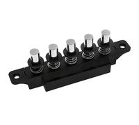 Lovelysp Range Hood Keyboard Switch MQ165 Kitchen Range Hood Pushbutton Switch for Various Household Appliances and Electronic Products -1PCS