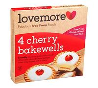 Lovemore 4 Cherry Bakewells 190g - 4 Pack