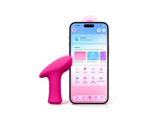 LOVENSE Ambi App Controlled Mini Bullet Vibrator, Pinpoint Clit Stimulation | Powerful Vibration, Easy-to-Grip Handle, Body-Safe Silicone, IPX7 Waterproof, Rechargeable