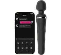 LOVENSE Domi 2 Mini Bluetooth Wand Vibrator with App Controlled, Clitoral Vibrator Wand Massager, Unlimited Custom Vibration Modes for Couples Pleasure