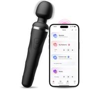 LOVENSE Domi 2 - Bluetooth Wand Vibrator - Wireless Clitoral Vibrator Sex Toy